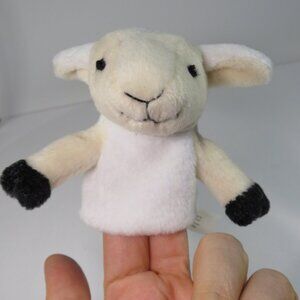GUND Babe the Sheep Pig Lamb Finger Puppet Plush